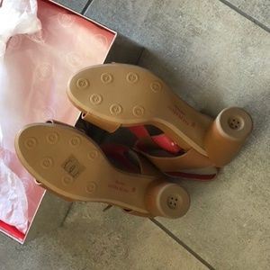 pas de rouge chaussures